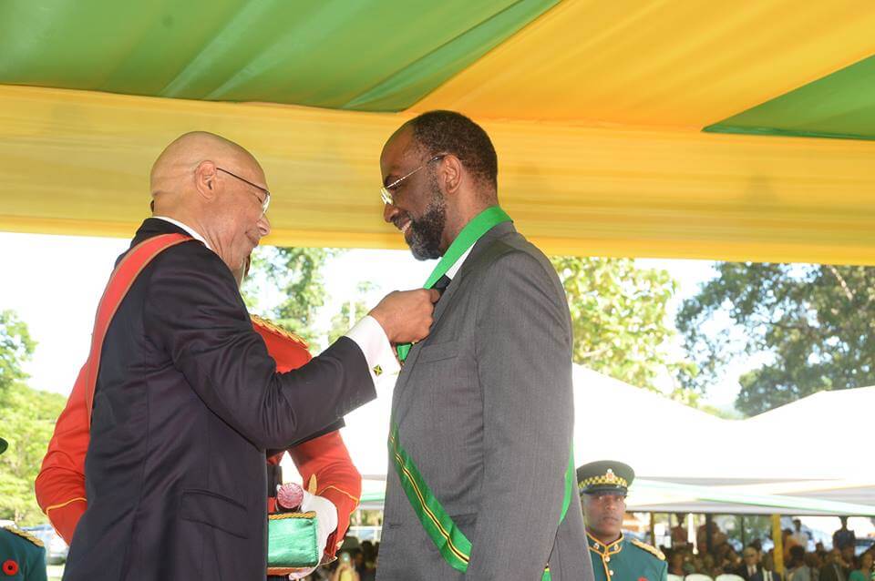 Earl Jarrett conferred with 2nd National Honour
